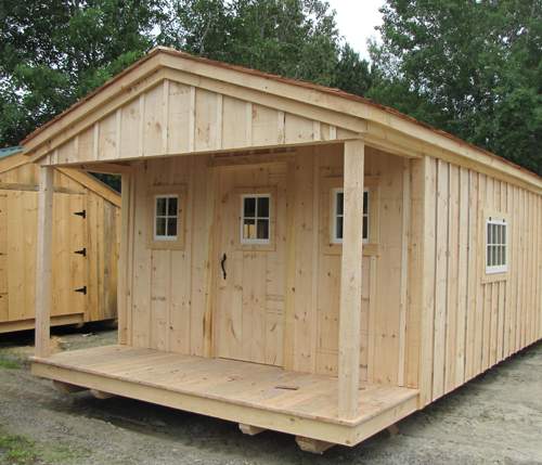 12x20 Home Office - Custom Built Cabin