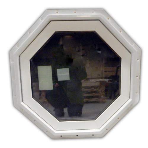 Insulated Octagon Windows come with screens