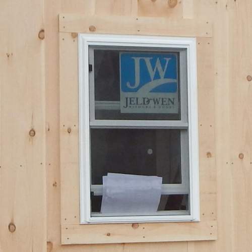 The 2x3 Double Hung Insulated Window is a popular add-on for our tiny houses.