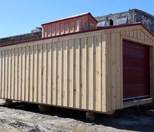 336 square foot barn garage for storage or livestock shelter